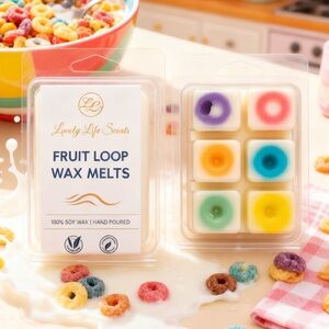 Fruit Loop Soy Wax Melts from Lovely Life Scents